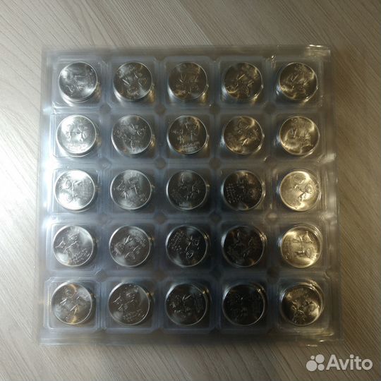 Монеты Сочи (Горы Талисманы Лучик и Снежинка)