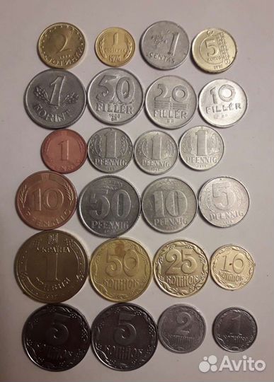 Монеты гдр, нрв, бнр и д.р