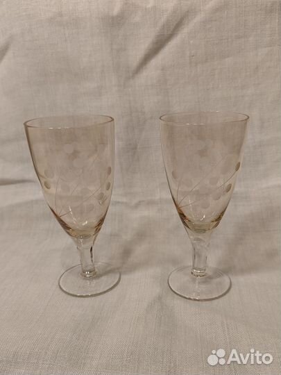 Рюмки, фужеры, стаканы, лафитник СССР