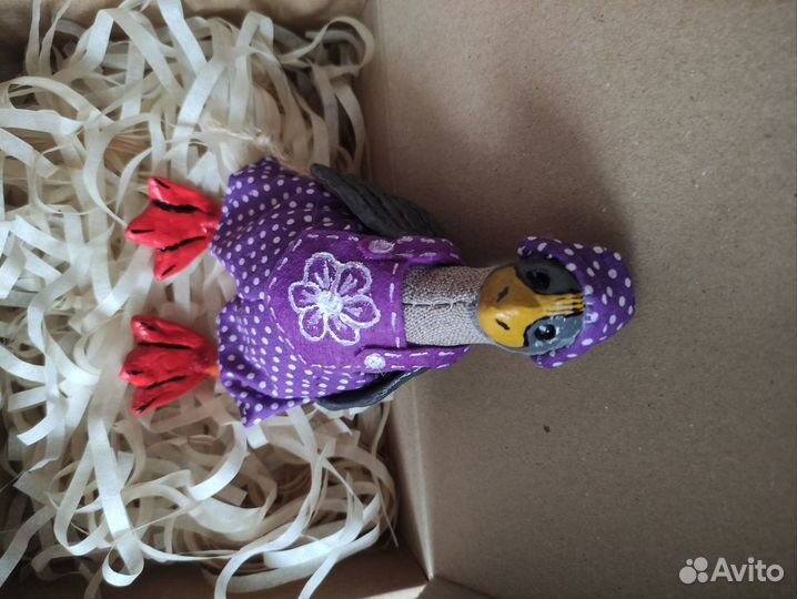 Гусь тильда ручной работы