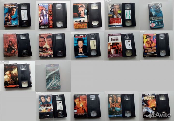 Боевики/ VHS/ Видеокассеты
