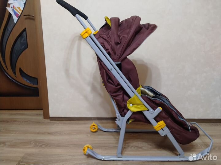 Детские санки коляска nika kids