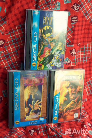 Игры для Sega CD, 32x и Mega Drive (два комплекта)