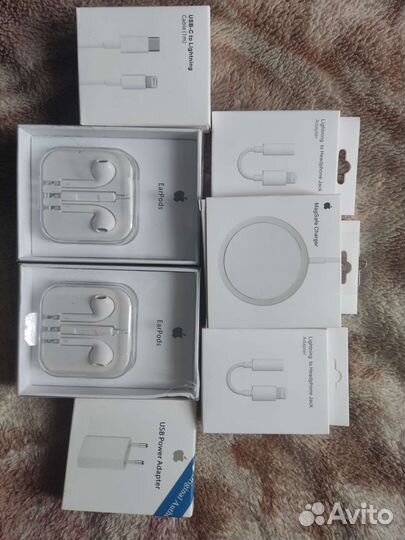 Беспроводная зарядка magsafe, кабель lighting