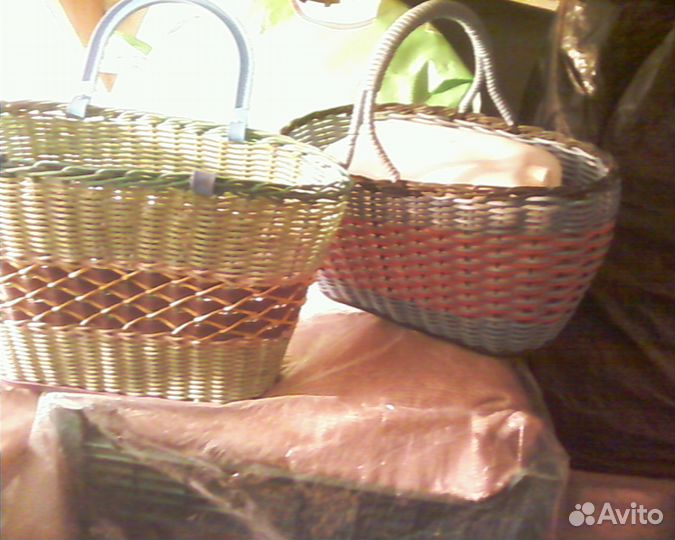 Корзины плетёные