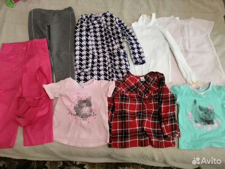 Вещи для девочки пакетом