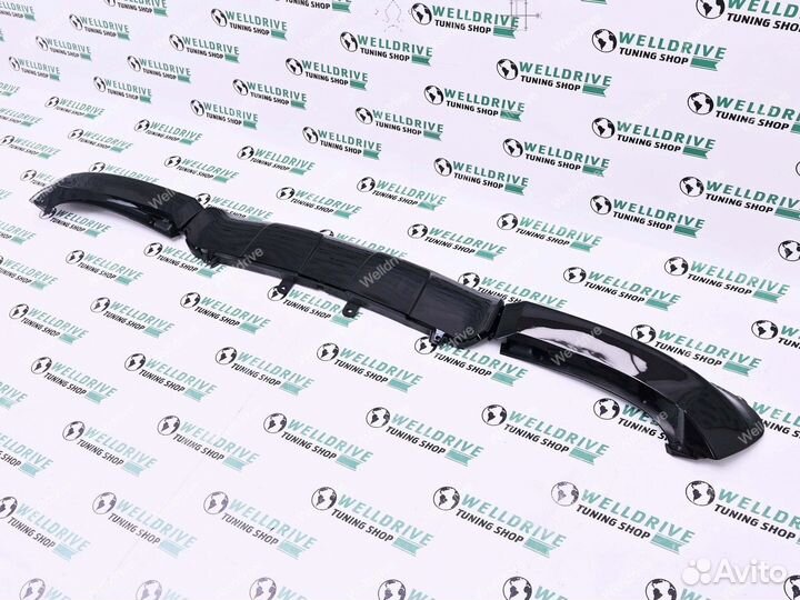 Губа передняя BMW X5 E70 дорест без М пакета
