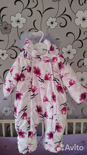 Зимний комбинезон для девочки