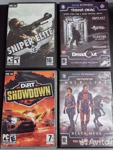 Диски с компьютерными играми