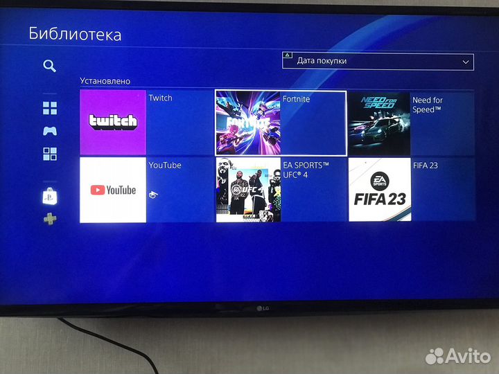 Игровая приставка ps4 бу