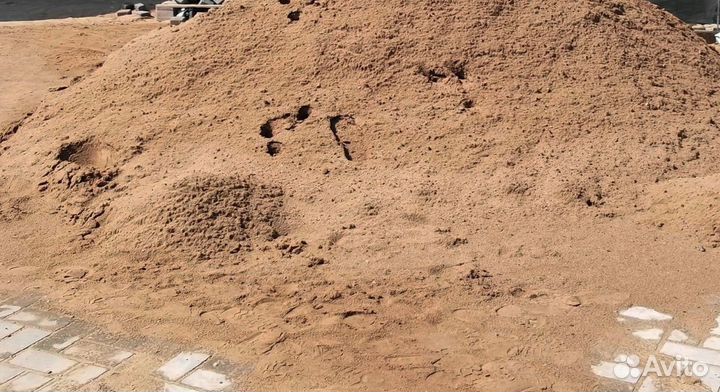 Песок крупнозернистый