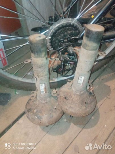 Передние стойки skoda бу рулевая тяга новая