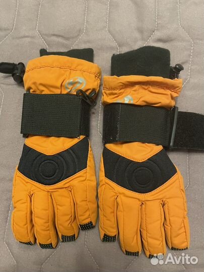 Перчатки для горных лыж детские 5-6 лет