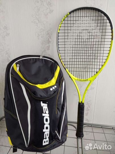 Ракетка для большого тенниса head и рюкзак babolat