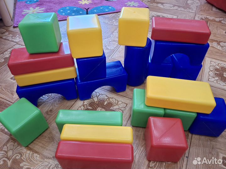 Кубики Полесье набор 34 шт