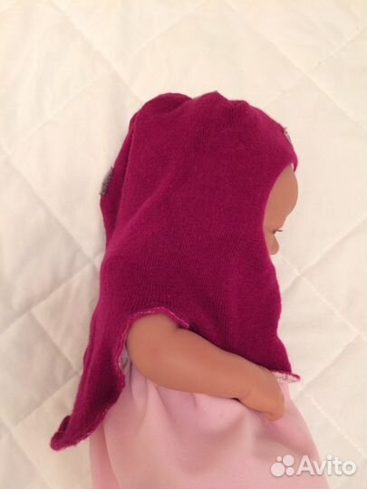 Шапка- шлем зима Kivat 1-2года