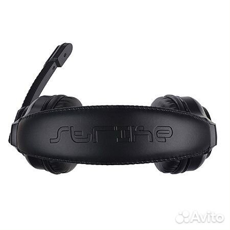 Гарнитура игровая 1,8 м, разъем 3,5 мм,переходник