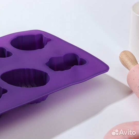 Форма силиконовая для выпечки Доляна «Пасха», 2917