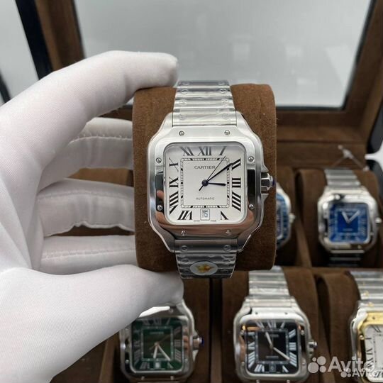 Мужские часы Cartier Santos