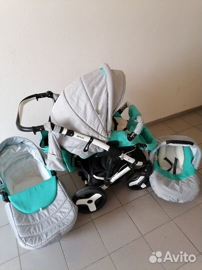 Коляска 3 в 1 retrus