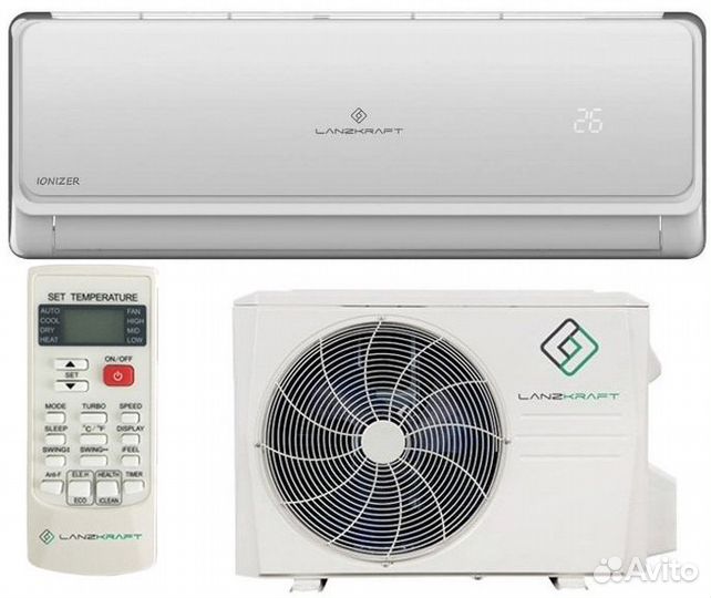 Кондиционер Lanzkraft lswh-20FL1N до 20 м². Монтаж