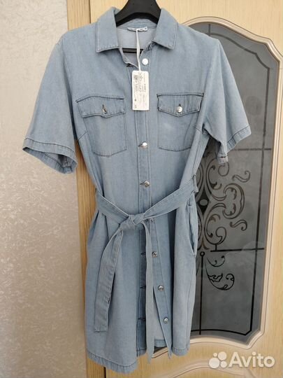 Платье джинсовое