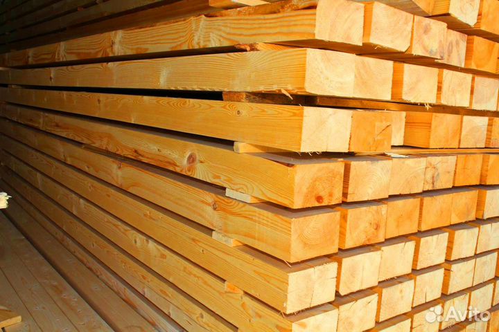 Качественный брус 150х150мм, сосна