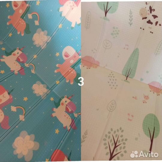 Новые детские развивающие коврики 200см*180 см