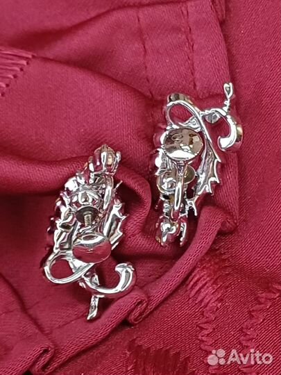 Серьги клипсы Coro