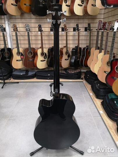 Акустический бас Cort sjb5f-BK