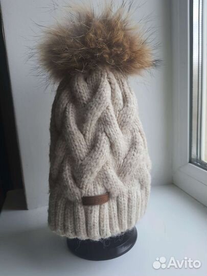 Зимняя шапка из альпака