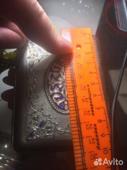 Портсигар эмаль