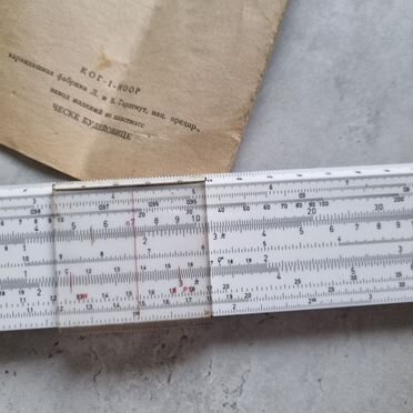 Я поспорила на этот товар Логарифмическая линейка