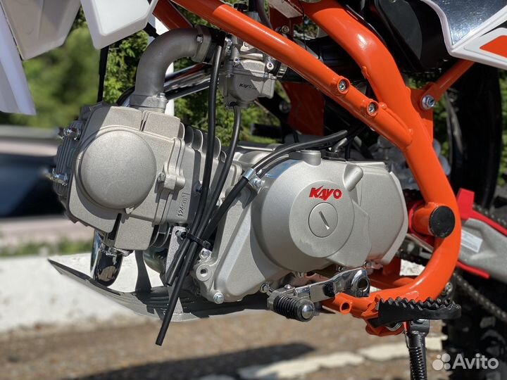 Питбайк kayo basic tt125ea (полуавтомат)