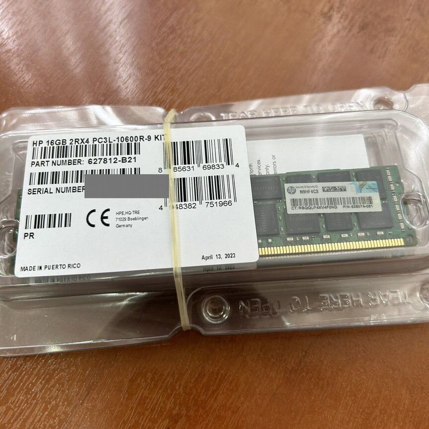 [627812-B21] Оперативная Память Hp 16gb628974-081