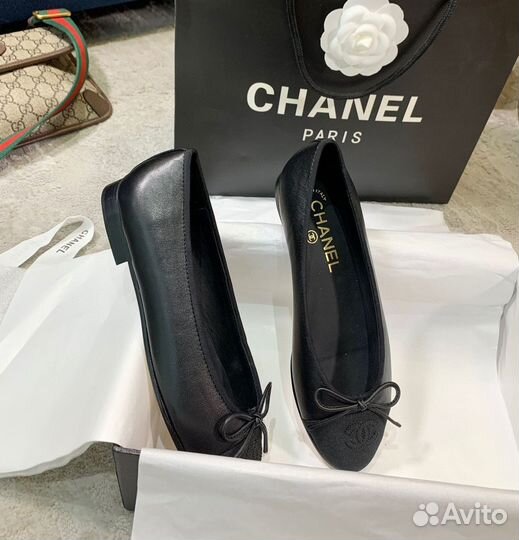 Балетки женские Chanel