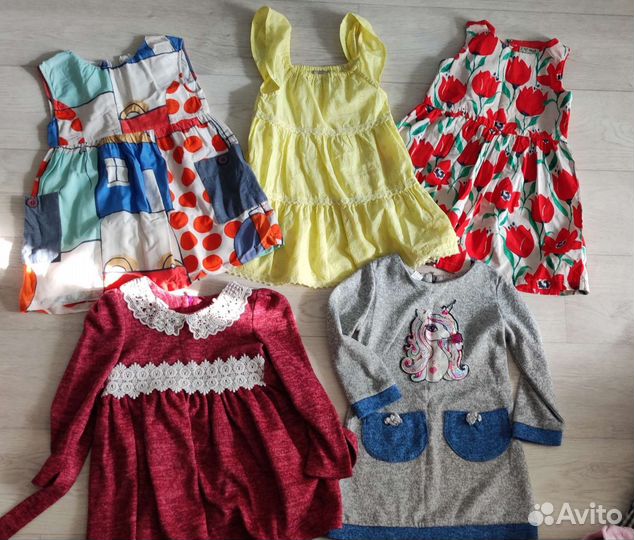Пакет одежды для девочки 98 см