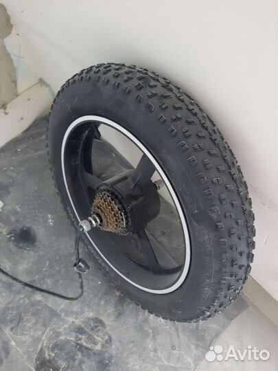 Мотор колесо для фэтбайка в литом ободе 20*4