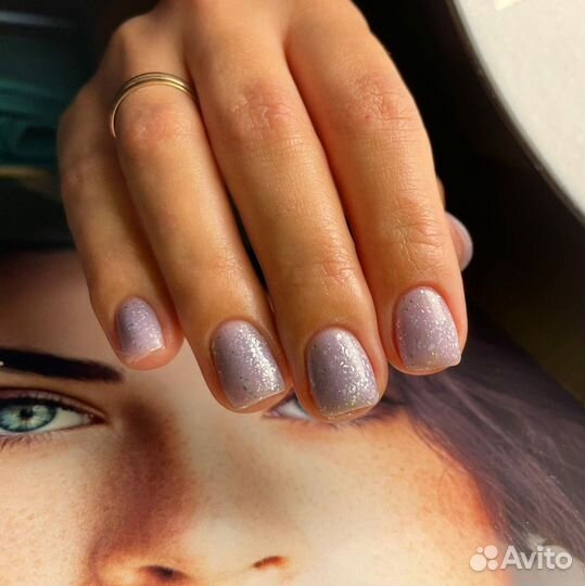 Маникюр, покрытие гель лак, укрепление