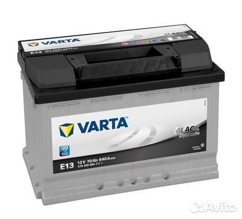 Аккумулятор Varta Black 70