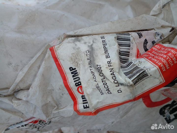 Передний бампер renault logan 1 08-10 новый