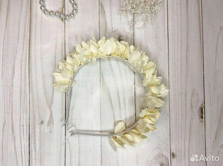 Ободок для волос ручной работы