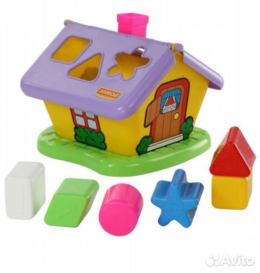 Развивающие игрушки домик
