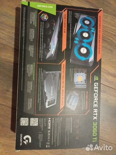 Видеокарта RTX 3060ti 8gb