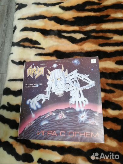 Виниловая пластинка Ария Игра с огнём