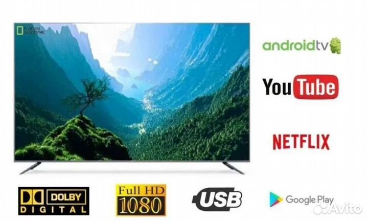 Телевизор smart tv 32 Full HD