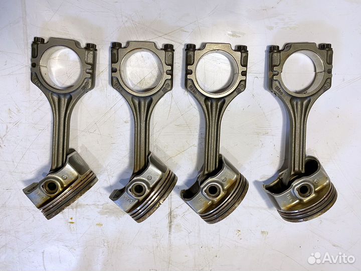 Коленвал со вклад, поршня с шат 1,6 CFN VW / Skoda