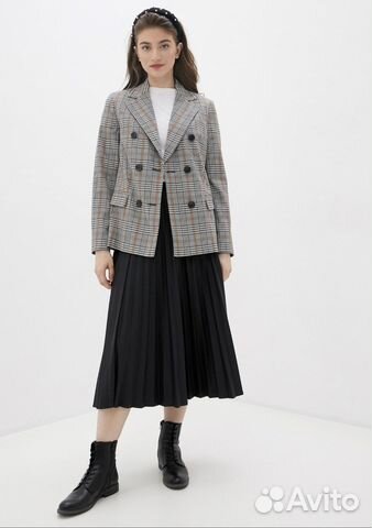 Пиджак в клетку