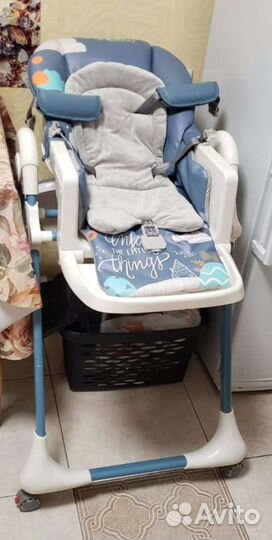 Стульчик шезлонг для кормления amarobaby enjoy