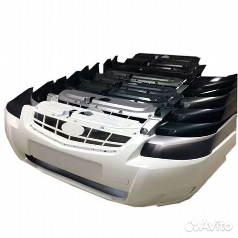 Бампер крашенный на priora 2